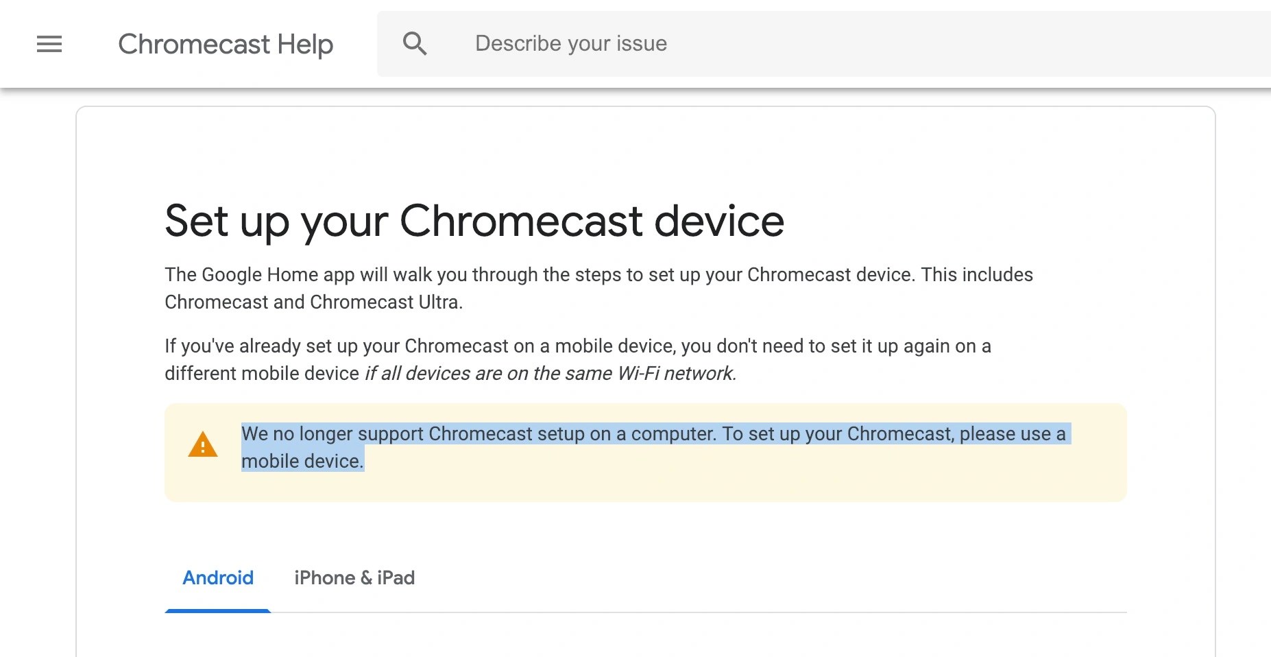 chromecast for mac pro download